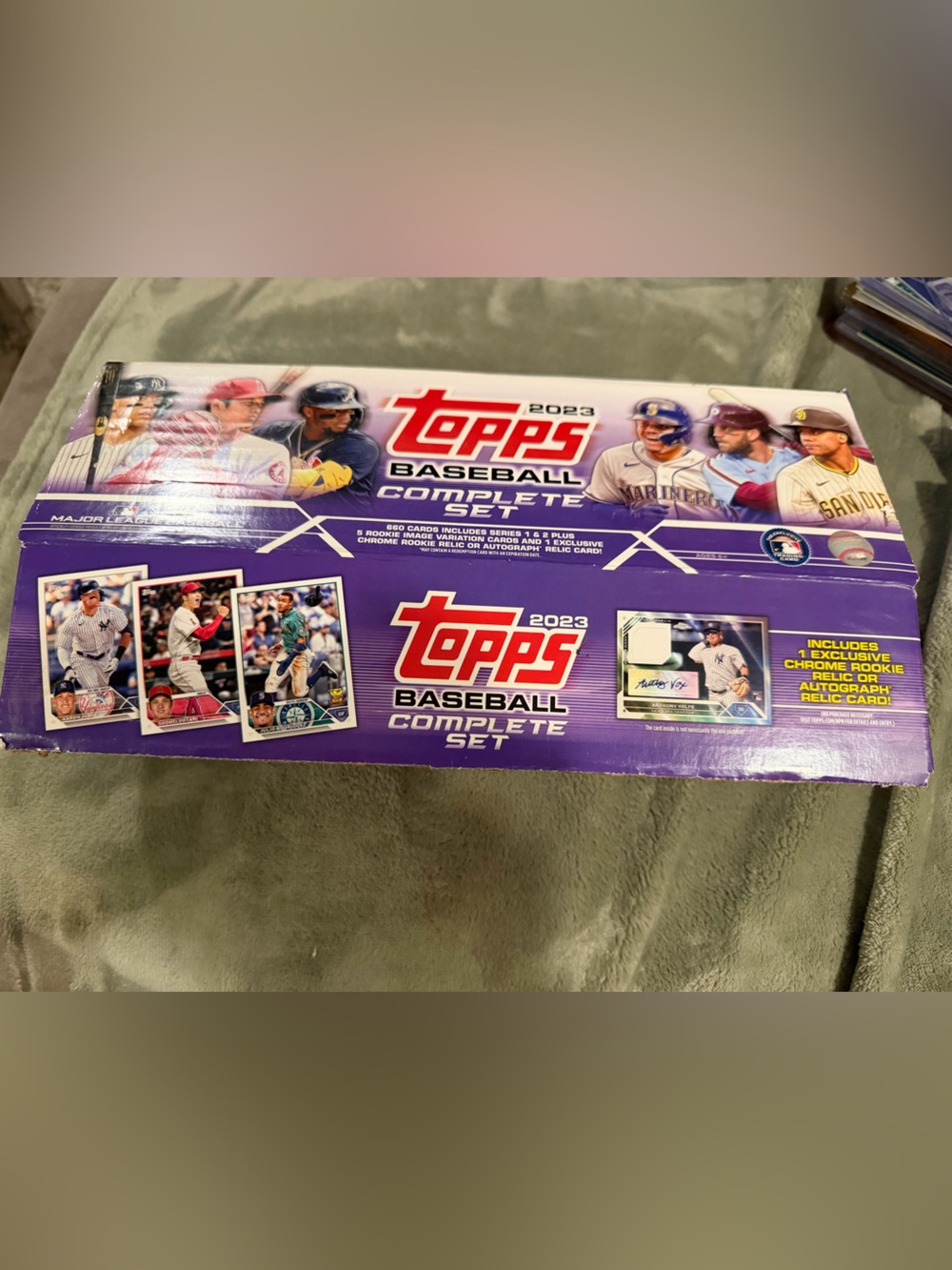2023 Topps Baseball Complete Set (Purple Retail Edition)